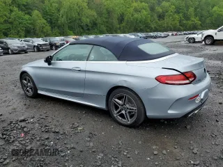 2023 Mercedes-Benz C 300 with VIN W1KWK8EB8PG117149, listed as a Copart auction lot 55835295 with 29,304 mi miles and Salvage Title. Bid and sale history available at DreamBid. Image 2.