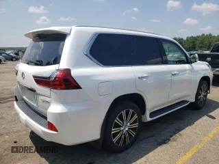 2019 Lexus LX with VIN JTJHY7AX4K4292213, listed as a Copart auction lot 66082974 with 0 mi miles and Salvage Title. Bid and sale history available at carsss.com. Image 3.