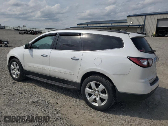 2017 Chevrolet Traverse LT with VIN 1GNKRGKD2HJ185642, listed as a Copart auction lot 51357735 with 93,141 mi miles and Salvage Title. Bid and sale history available at DreamBid. Image 2.