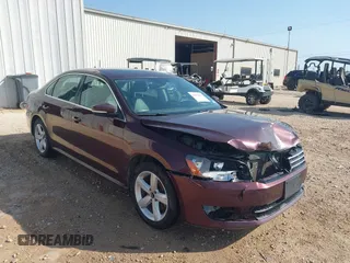2013 Volkswagen Passat SE z VIN 1VWBN7A31DC127398, wystawiony jako IAAI lot #42035829 z przebiegiem 103 974 mil mil oraz . Historia ofert i sprzedaży dostępna na DreamBid. Obrazek 1.