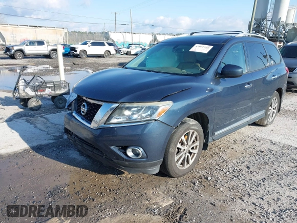 2014 Nissan Pathfinder SL z VIN 5N1AR2MM1EC656163, wystawiony jako IAAI lot #41971992 z przebiegiem 184 777 mil mil oraz . Historia ofert i sprzedaży dostępna na DreamBid. Obrazek 17.