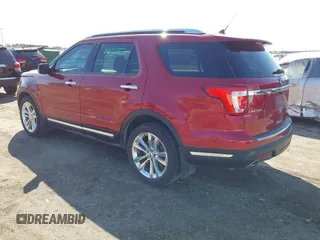 2019 Ford Explorer Limited with VIN 1FM5K8FHXKGB53406, listed as a IAAI auction lot 41906077 with 58,296 mi miles and . Bid and sale history available at carsss.com. Image 3.