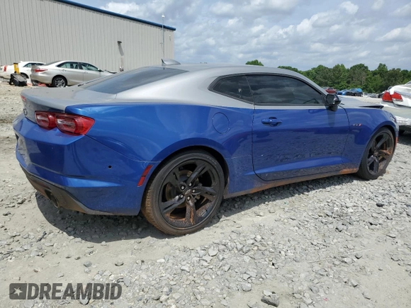 2023 Chevrolet Camaro LT1 with VIN 1G1FF1R78P0113017, listed as a Copart auction lot 55322845 with 32,392 mi miles and Salvage Title. Bid and sale history available at DreamBid. Image 3.