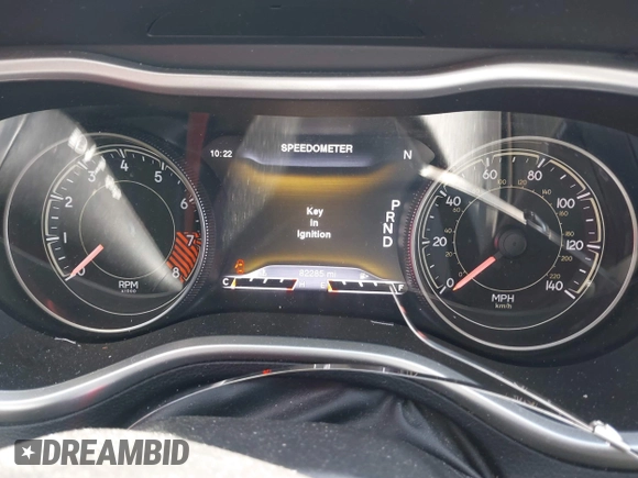 2014 Jeep Cherokee Trailhawk with VIN 1C4PJMBS0EW257133, listed as a IAAI auction lot 41446095 with 82,285 mi miles and . Bid and sale history available at DreamBid. Image 7.