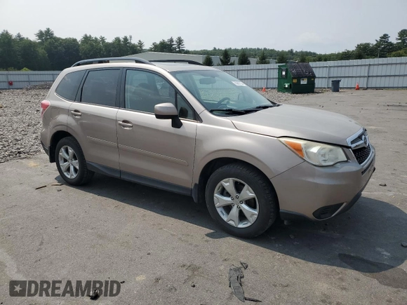 2014 Subaru Forester Premium with VIN JF2SJAEC6EH469764, listed as a Copart auction lot 60626585 with 157,525 mi miles and Non repairable. Bid and sale history available at DreamBid. Image 4.