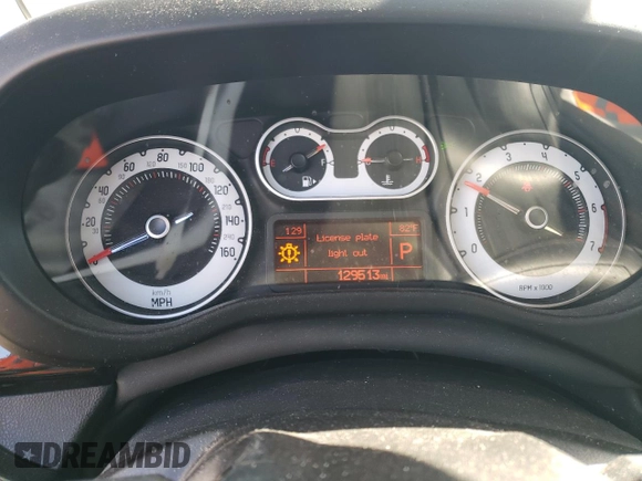 2015 FIAT 500L Urbana Trekking with VIN ZFBCFADHXFZ032494, listed as a Copart auction lot 78280594 with 129,513 mi miles and Salvage Title. Bid and sale history available at carsss.com. Image 9.