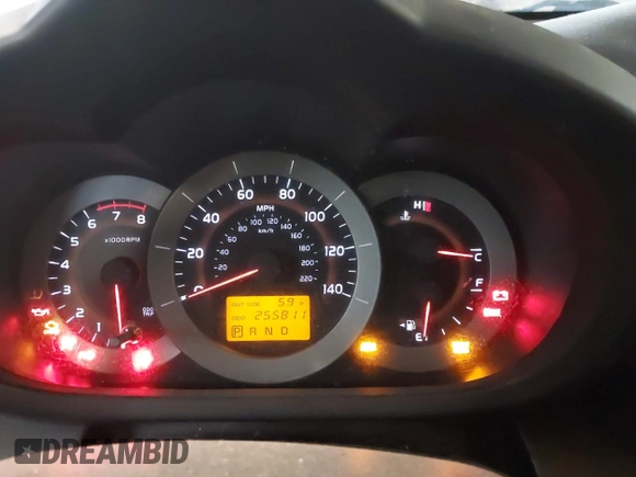 2008 Toyota RAV4 Sport with VIN JTMZD32V685079551, listed as a IAAI auction lot 41675514 with 255,811 mi miles and . Bid and sale history available at DreamBid. Image 7.