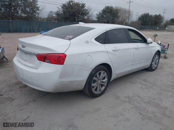 2020 Chevrolet Impala LT with VIN 2G11Z5S35L9104923, listed as a IAAI auction lot 41215185 with 97,561 mi miles. Bid and sale history available at carsss.com. Image 4.