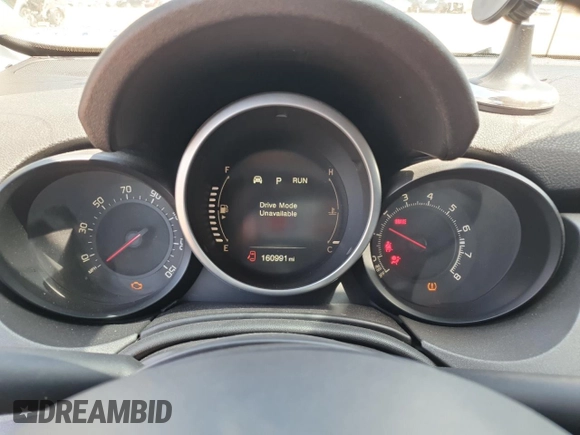 2016 FIAT 500X Trekking with VIN ZFBCFXCT7GP438562, listed as a Copart auction lot 60483465 with 160,991 mi miles and Salvage title. Bid and sale history available at DreamBid. Image 9.