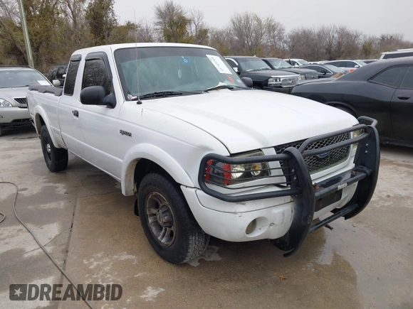 2002 Ford Ranger XL with VIN 1FTYR14U52TA50177, listed as a IAAI auction lot 41749268 with 343,617 mi miles. Bid and sale history available at carsss.com. Image 1.