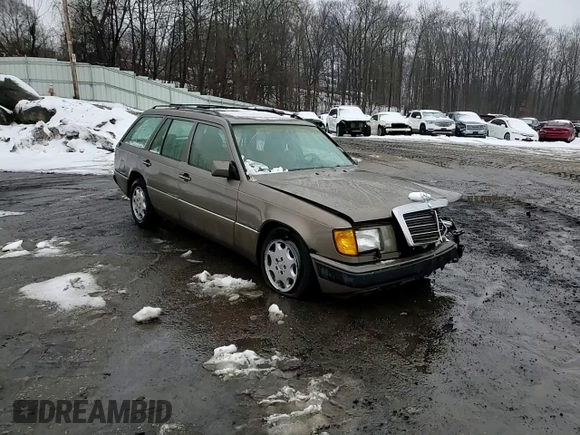 1992 Mercedes-Benz 300 with VIN WDBEA90E9NF223207, listed as a Copart auction lot 44739805 with 210,394 mi miles and Non Repairable. Bid and sale history available at DreamBid. Image 10.