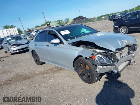 2020 Mercedes-Benz E 350 with VIN WDDZF8EB4LA703331, listed as a IAAI auction lot 42297055 with Not provided miles and . Bid and sale history available at DreamBid. Image 1.