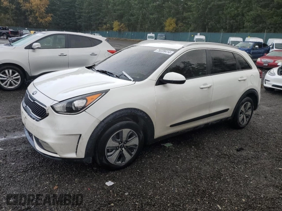 2018 Kia Niro FE with VIN KNDCB3LC4J5204545, listed as a Copart auction lot 79239414 with 0 mi miles and Salvage Title. Bid and sale history available at carsss.com. Image 1.