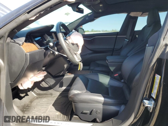 2020 Tesla Model S Long Range with VIN 5YJSA1E20LF390710, listed as a Copart auction lot 53388975 with 93,682 mi miles and Salvage title. Bid and sale history available at DreamBid. Image 7.