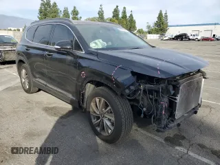 2019 Hyundai Santa Fe Limited with VIN 5NMS53AD7KH011996, listed as a Copart auction lot 85610324 with 66,729 mi miles and Salvage Title. Bid and sale history available at carsss.com. Image 4.