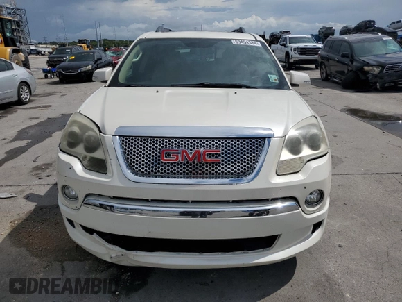 2012 GMC Acadia Denali with VIN 1GKKVTED7CJ335248, listed as a Copart auction lot 69451384 with 124,641 mi miles and Salvage Title. Bid and sale history available at carsss.com. Image 5.