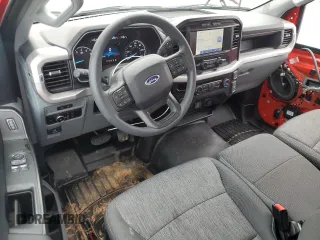 2023 Ford F-150 XL with VIN 1FTMF1C53PKF64009, listed as a Copart auction lot 58383215 with 8,655 mi miles and Salvage title. Bid and sale history available at DreamBid. Image 8.