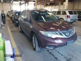 2013 Nissan Murano LE with VIN JN8AZ1MW4DW310934, listed as a IAAI auction lot 41725364 with 131,084 mi miles and . Bid and sale history available at DreamBid. Image 1.