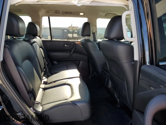 2023 Nissan Armada SV with VIN JN8AY2AD8P9693887, listed as a Copart auction lot 50410685 with 30,355 mi miles and Salvage title. Bid and sale history available at DreamBid. Image 11.