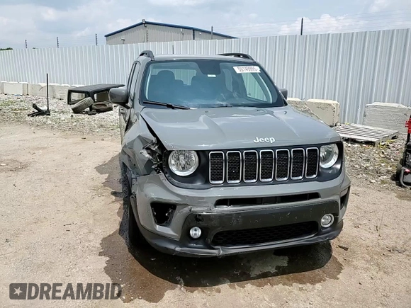 2020 Jeep Renegade Latitude z VIN ZACNJABB7LPL31497, wystawiony jako Copart lot #59149995 z przebiegiem 45 396 mil mil oraz Szkoda całkowita • Salvage title. Historia ofert i sprzedaży dostępna na DreamBid. Obrazek 15.
