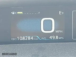 2019 Toyota Prius LE with VIN JTDL9RFU5K3013037, listed as a IAAI auction lot 41363092 with 108,284 mi miles. Bid and sale history available at carsss.com. Image 15.