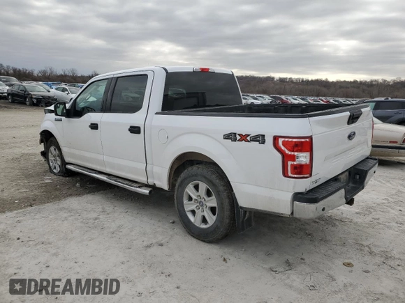 2020 Ford F-150 XL with VIN 1FTEW1E53LKD15298, listed as a Copart auction lot 47986775 with 74,752 mi miles and Salvage Title. Bid and sale history available at carsss.com. Image 2.
