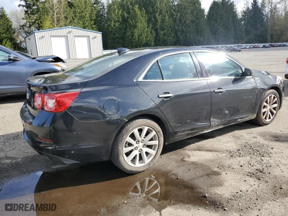 2015 Chevrolet Malibu LTZ with VIN 1G11F5SLXFF335563, listed as a Copart auction lot 52565455 with 85,305 mi miles and Salvage Title. Bid and sale history available at carsss.com. Image 3.