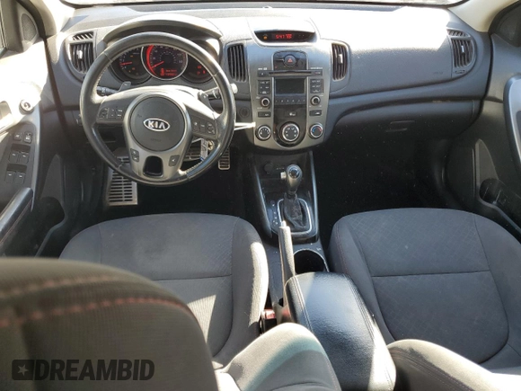 2012 Kia Forte SX with VIN KNAFW4A33C5595200, listed as a Copart auction lot 43067825 with 147,022 mi miles and Salvage Title. Bid and sale history available at carsss.com. Image 8.