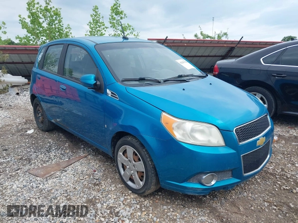 2009 Chevrolet Aveo 2LT with VIN KL1TG66E59B354684, listed as a IAAI auction lot 42291322 with 174,289 mi miles and . Bid and sale history available at DreamBid. Image 1.