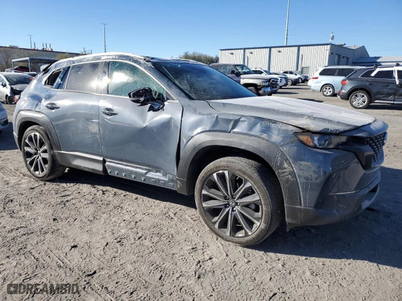2024 Mazda CX-50 2.5 S Premium Plus Package with VIN 7MMVABEMXRN185071, listed as a Copart auction lot 88438245 with 20,067 mi miles and Salvage Title. Bid and sale history available at carsss.com. Image 4.