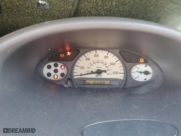 2003 Toyota ECHO with VIN JTDBT123435042725, listed as a Copart auction lot 69374604 with 123,369 mi miles and Salvage Title. Bid and sale history available at carsss.com. Image 9.