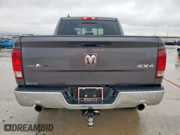 2018 Ram 1500 SLT with VIN 1C6RR7LT8JS352591, listed as a Copart auction lot 54932335 with 113,827 mi miles and Clean title. Bid and sale history available at DreamBid. Image 6.