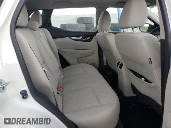 2017 Nissan Rogue SV with VIN JN1BJ1CP5HW010989, listed as a Copart auction lot 59119805 with 82,632 mi miles and Salvage title. Bid and sale history available at DreamBid. Image 11.