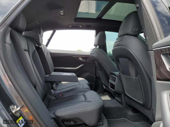 2021 Audi Q8 Premium Plus with VIN WA1EVAF13MD001455, listed as a Copart auction lot 54712313 with 30,394 mi miles. Bid and sale history available at carsss.com. Image 11.