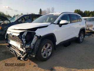 2023 Toyota RAV4 Hybrid XLE Premium with VIN 2T3BWRFV6PW162834, listed as a Copart auction lot 74391444 with 40,576 mi miles and Salvage title. Bid and sale history available at DreamBid. Image 1.