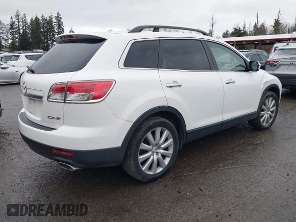 2008 Mazda CX-9 Grand Touring with VIN JM3TB38AX80123247, listed as a IAAI auction lot 41175264 with 166,390 mi miles. Bid and sale history available at carsss.com. Image 4.
