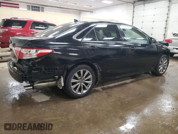 2017 Toyota Camry Hybrid LE with VIN 4T1BD1FK7HU211059, listed as a Copart auction lot 88749465 with 0 mi miles and Salvage Title. Bid and sale history available at carsss.com. Image 3.