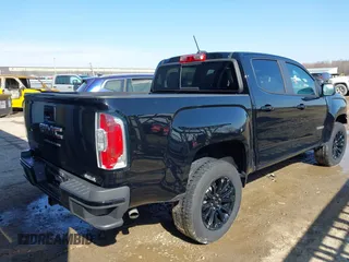 2022 GMC Canyon 2WD Elevation with VIN 1GTG5CEN5N1119458, listed as a IAAI auction lot 41708355 with 72,937 mi miles. Bid and sale history available at carsss.com. Image 4.