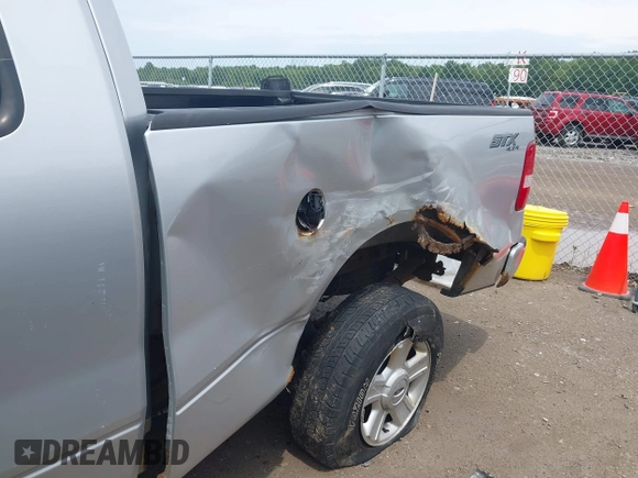 2005 Ford F-150 STX with VIN 1FTRX14W05FB41582, listed as a IAAI auction lot 42545331 with 111,555 mi miles and . Bid and sale history available at DreamBid. Image 6.