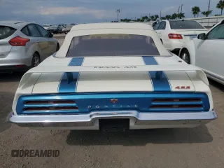 1969 Pontiac Firebird z VIN 223679N103361, wystawiony jako Copart lot #75553814 z przebiegiem 65 845 mil mil oraz Szkoda całkowita • Salvage title. Historia ofert i sprzedaży dostępna na DreamBid. Obrazek 6.