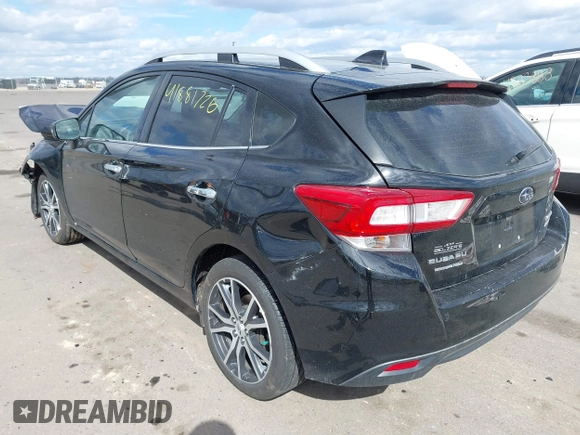 2017 Subaru Impreza Limited with VIN 4S3GTAT64H3737398, listed as a IAAI auction lot 41881726 with 54,879 mi miles. Bid and sale history available at carsss.com. Image 3.