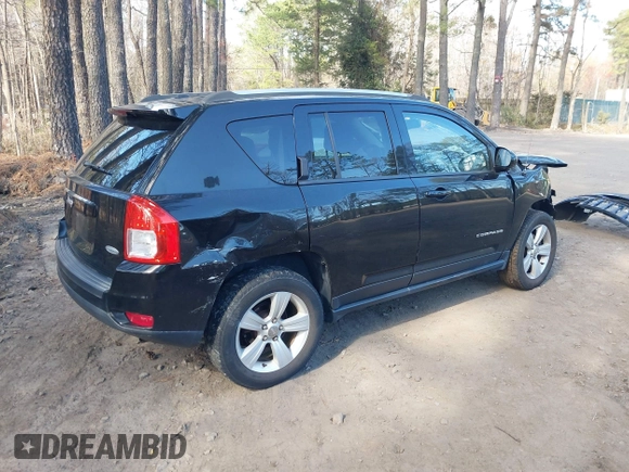 2017 Jeep Compass High Altitude with VIN 1C4NJDEB8HD191739, listed as a IAAI auction lot 41877174 with 142,327 mi miles. Bid and sale history available at carsss.com. Image 4.
