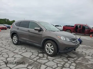 2012 Honda CR-V EX-L with VIN 5J6RM4H78CL051182, listed as a Copart auction lot 56138355 with 126,129 mi miles and Salvage title. Bid and sale history available at DreamBid. Image 4.