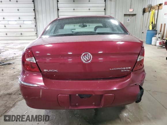 2005 Buick LaCrosse CXL z VIN 2G4WD532951321311, wystawiony jako Copart lot #57444585 z przebiegiem 165 396 mil mil oraz Nie do naprawy. Historia ofert i sprzedaży dostępna na DreamBid. Obrazek 6.