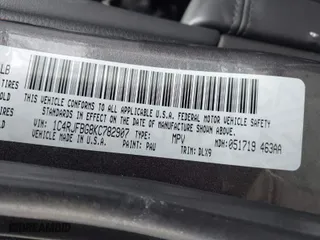 2019 Jeep Grand Cherokee Limited with VIN 1C4RJFBG8KC782907, listed as a IAAI auction lot 41476468 with 64,184 mi miles. Bid and sale history available at carsss.com. Image 9.