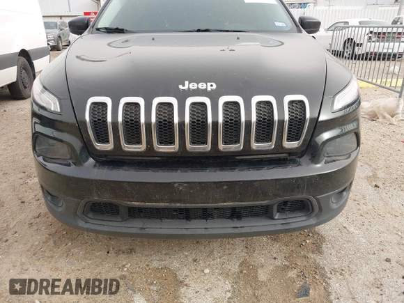 2018 Jeep Cherokee Latitude Plus with VIN 1C4PJLLX3JD503568, listed as a IAAI auction lot 41806496 with 166,224 mi miles. Bid and sale history available at carsss.com. Image 6.