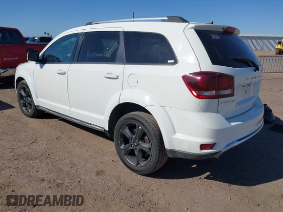 2018 Dodge Journey Crossroad z VIN 3C4PDCGG3JT475783, wystawiony jako IAAI lot #42116205 z przebiegiem 144 789 mil mil oraz . Historia ofert i sprzedaży dostępna na DreamBid. Obrazek 3.