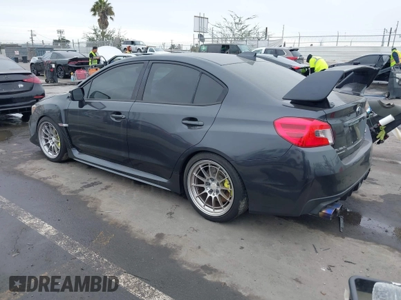 2019 Subaru WRX STI with VIN JF1VA2R68K9805464, listed as a IAAI auction lot 41724272 with 81,843 mi miles. Bid and sale history available at carsss.com. Image 3.