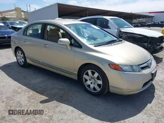 2008 Honda Civic LX с VIN 1HGFA16558L033314, выставлен на аукционе IAAI как лот 42664163 с пробегом 157 643 миль миль и . История ставок и продаж доступна на DreamBid. Изображение 1.