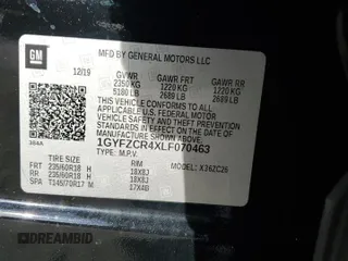 2020 Cadillac XT4 FWD Premium Luxury z VIN 1GYFZCR4XLF070463, wystawiony jako Copart lot #86223304 z przebiegiem Nie podano mil oraz Nie do naprawy • Non repairable. Historia ofert i sprzedaży dostępna na DreamBid. Obrazek 13.